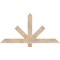 Ekena Millwork Kennewick Smooth Timber Gable Bracket, Douglas Fir, 48"W x 24"H x 1 1/2"D x 3 1/2"F, 12/12 Pitch GBW048X24X0204KEN00SDF - alternate 1